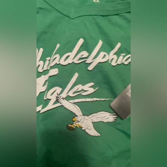 NFL Philadelphia Eagles Green Women's Sweatshirt - Picture 11 of 14